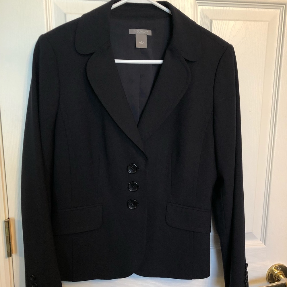 Ann Taylor Navy Blazer